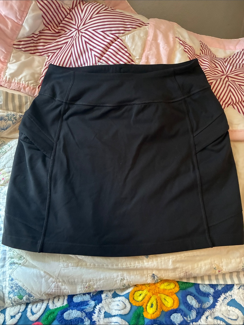 Duluth Women's Black Active Skort - Performance Stretch